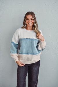 Millie Patchwork Sweater