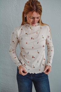 Floral Embroidered Top