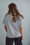 Drop Shoulder Striped Top