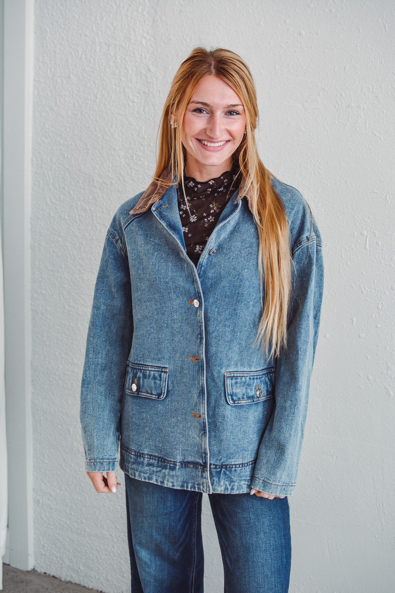 Dakota Collared Denim Jacket