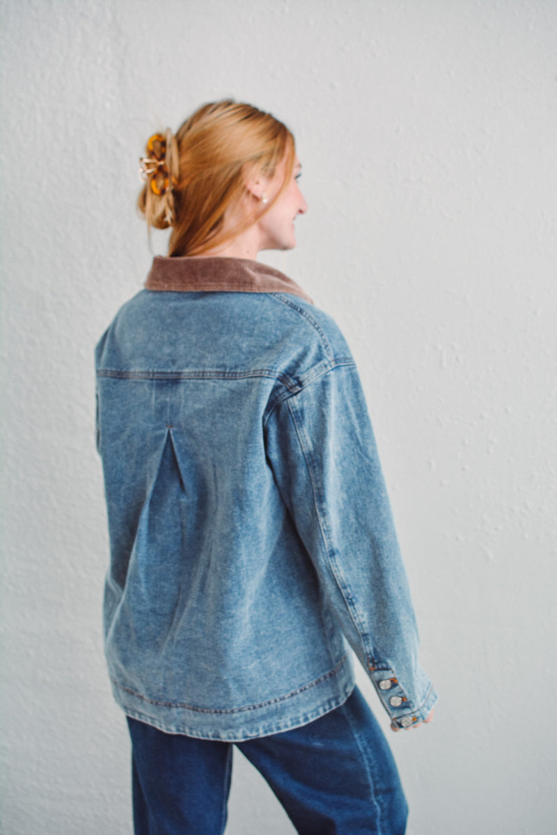 Dakota Collared Denim Jacket