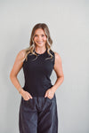 Hollis Ribbed Crew Top