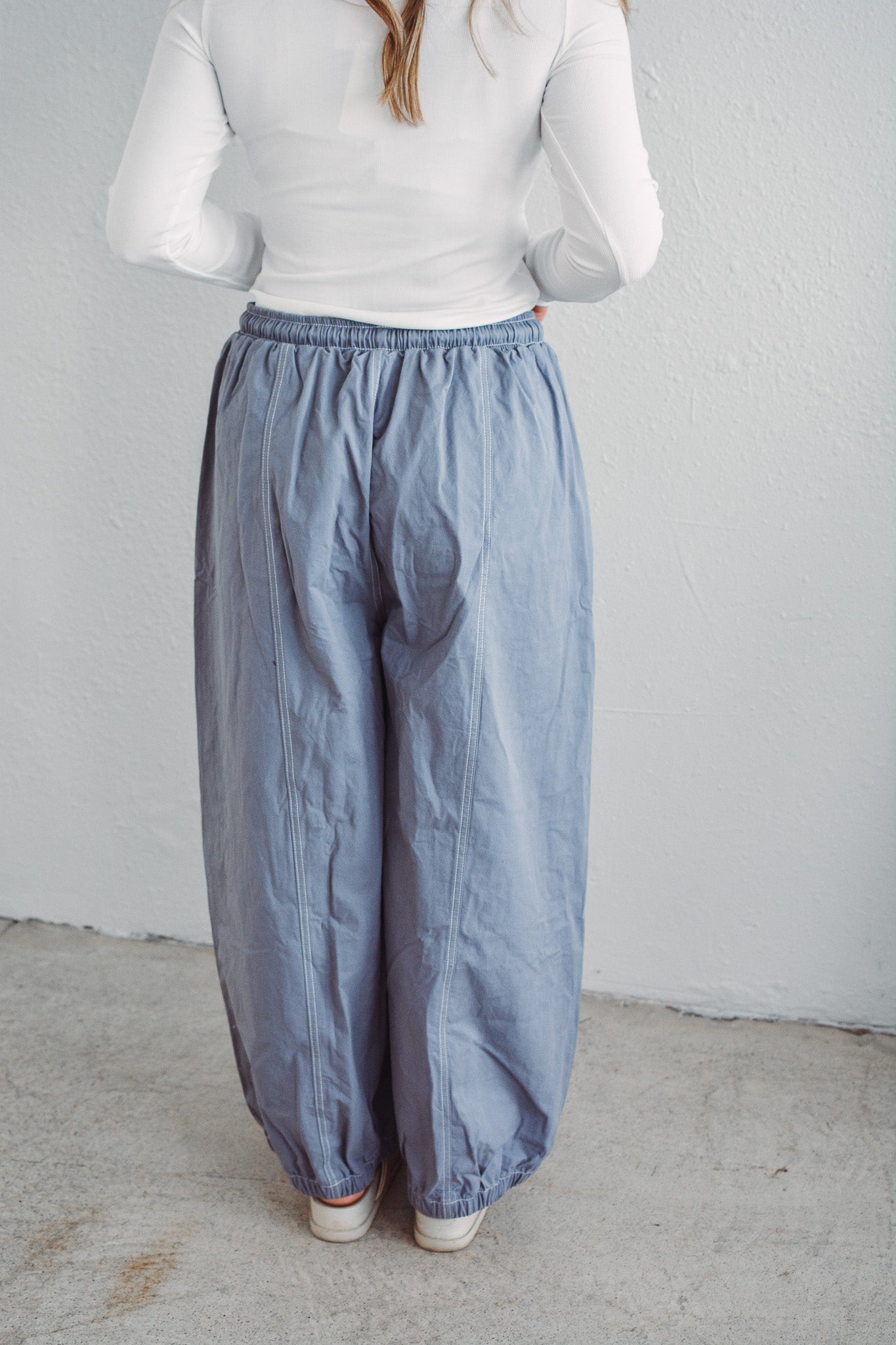 Bella Denim Balloon Pants – Rhinestones and Roses