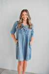 Sierra Pintuck Dress