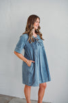 Sierra Pintuck Dress