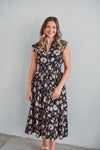 Filly Black Floral Dress