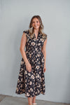 Filly Black Floral Dress