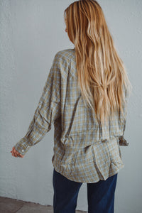 Mustard Plaid Shacket