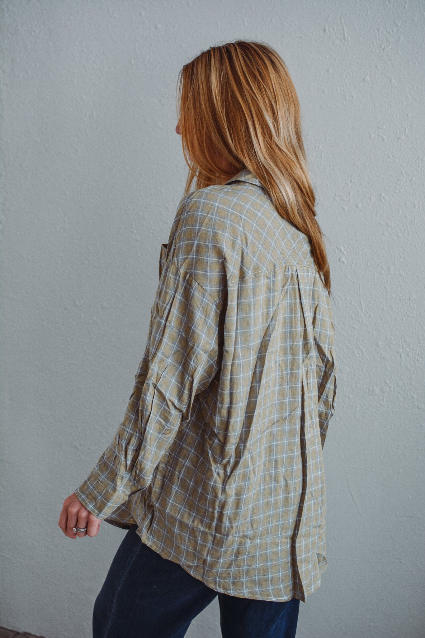 Mustard Plaid Shacket