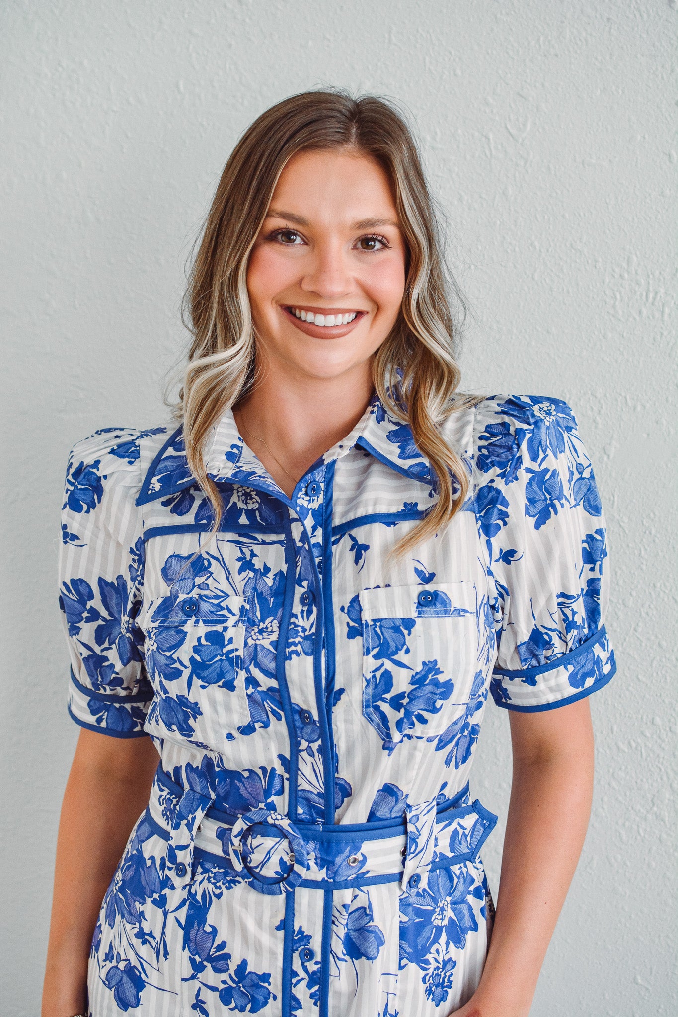 Grace Belted Dress
