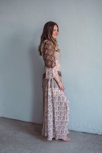 Flora Chiffon Maxi