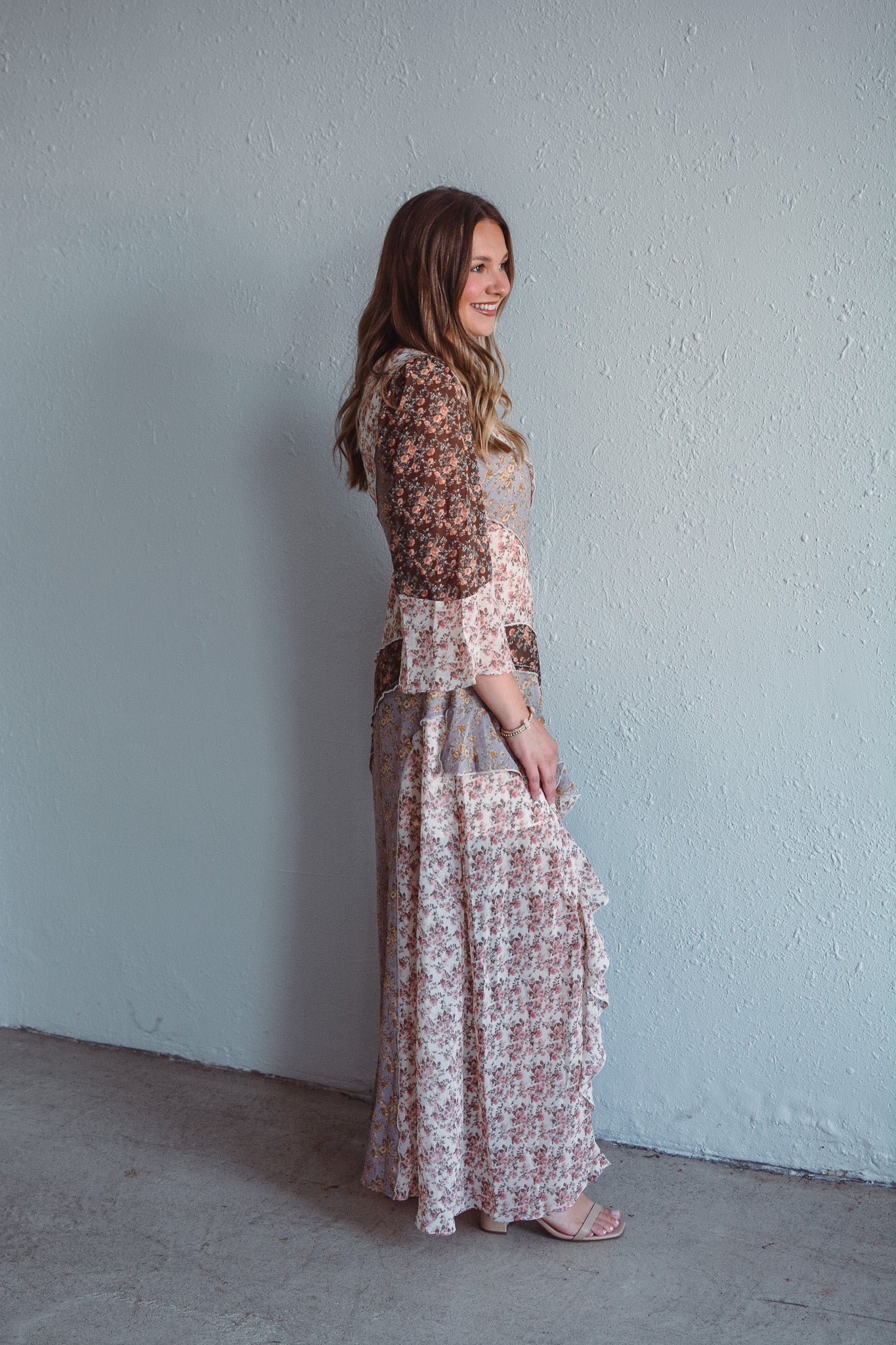 Flora Chiffon Maxi