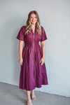 Nova Plum Dress