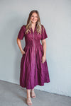 Nova Plum Dress