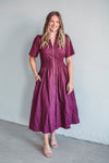 Nova Plum Dress