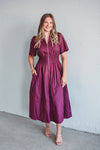 Nova Plum Dress