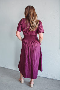 Nova Plum Dress