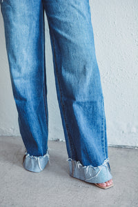 Kris Wide Dark Denim