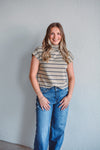 Lennon Taupe Top