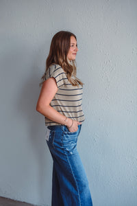Lennon Taupe Top