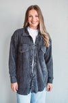 Black Willow Waffle Jacket