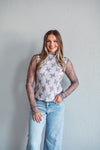 Luna Lace Mauve Top