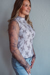 Luna Lace Mauve Top