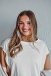 Neutral Contrast Pullover