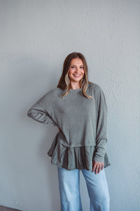 Olive Ease Top