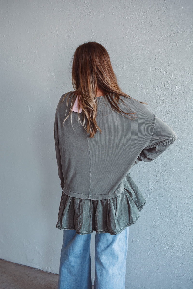 Olive Ease Top