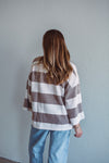Reese Brown Half Zip