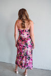 Violet Petal Maxi Dress
