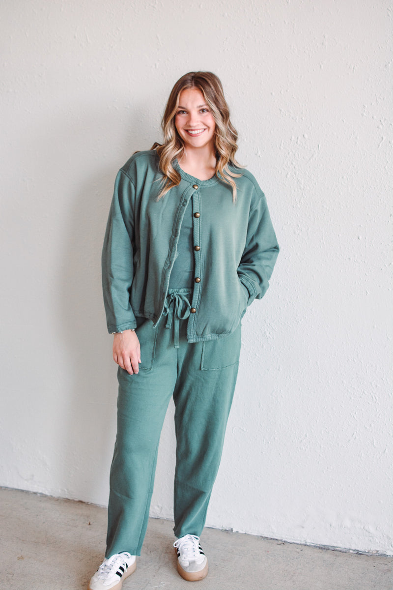 Silky Pine Belle Cardi
