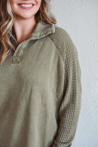 Hamilton Waffle Henley