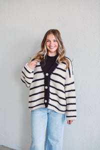 The Midnight Stripe Cardi