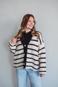 The Midnight Stripe Cardi