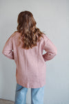 The Mauve Luxe Sweater Coat