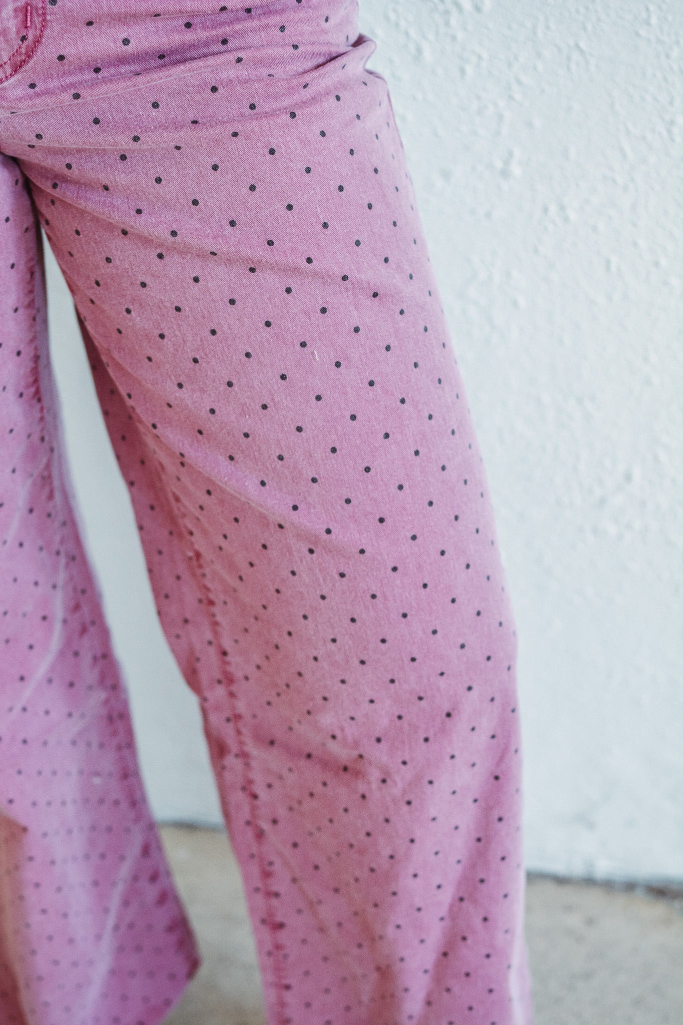 Polkadot Print Pants