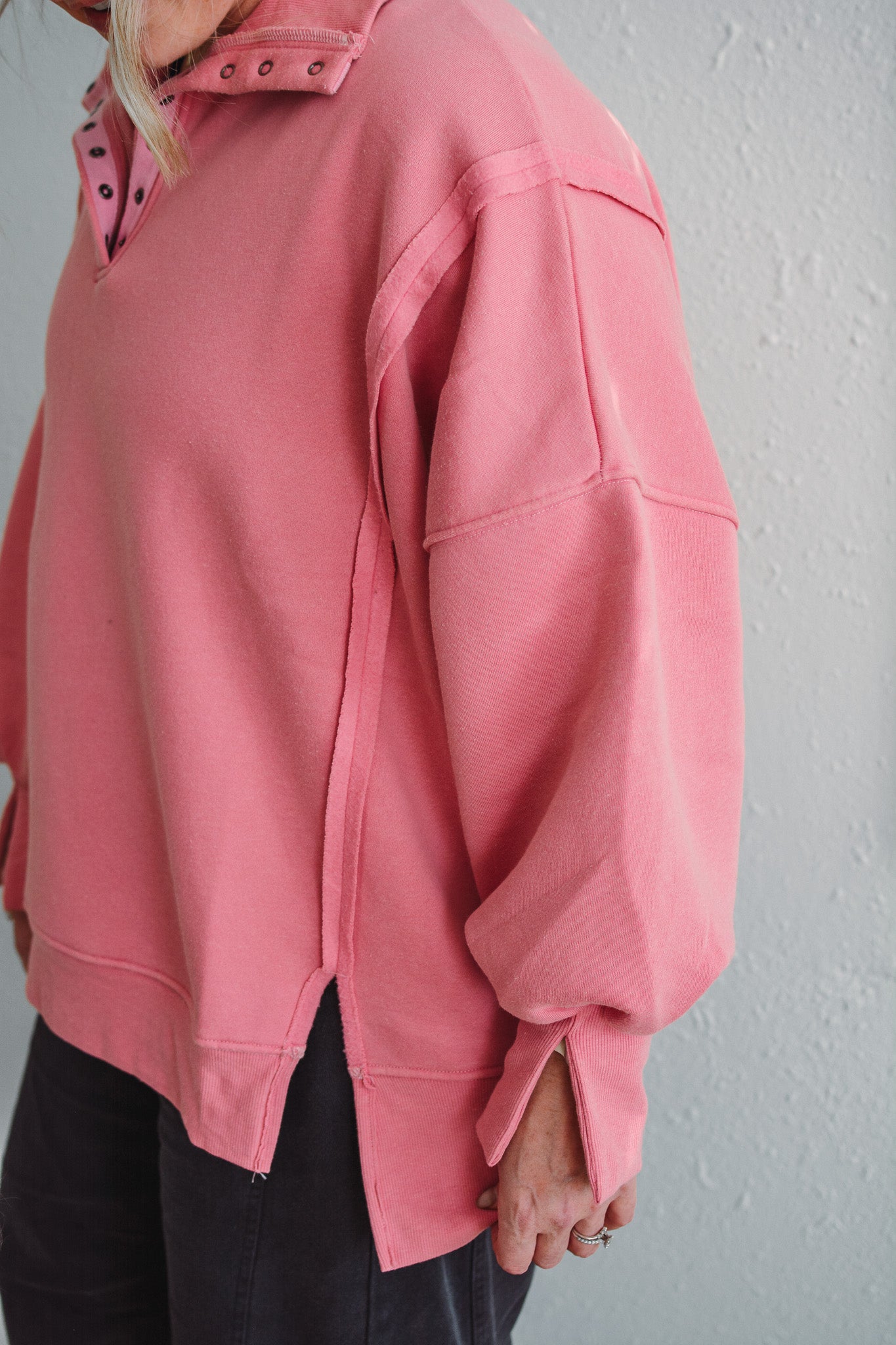 Ashton Pink Pullover