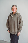 Ashton Olive Pullover