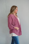 Mauve Moment Cardigan