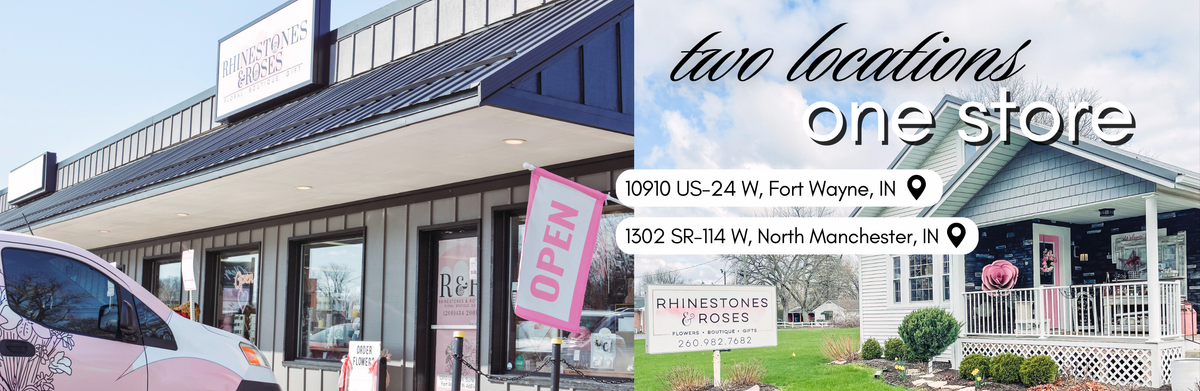 Rhinestones And Roses Flowers And Boutique