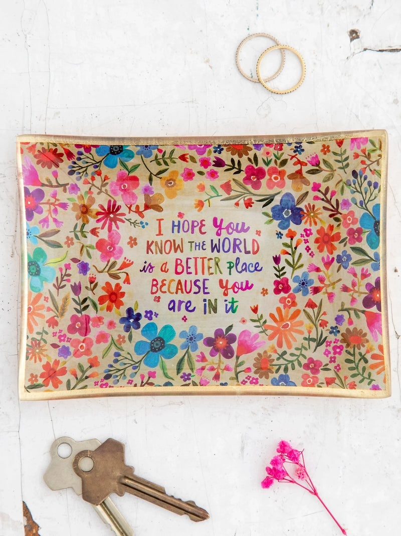 Natural Life Better Place Tray