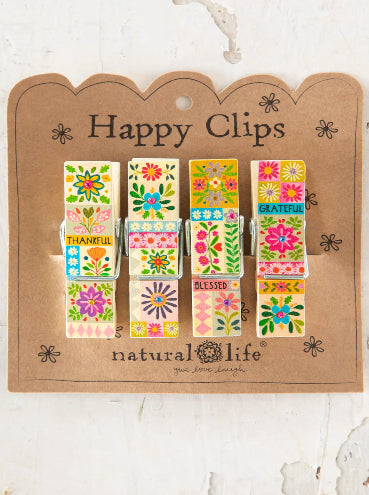 Flower Happy Clips