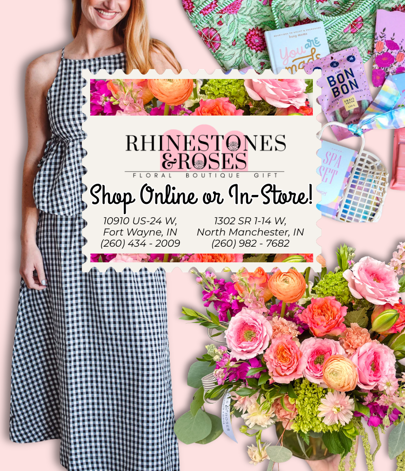 Rhinestones And Roses Flowers And Boutique