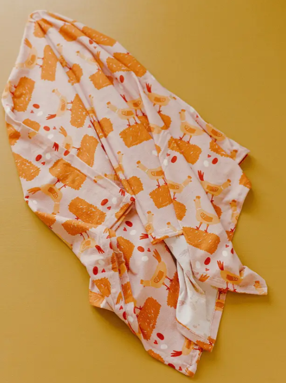 Chicken Swaddle Blanket