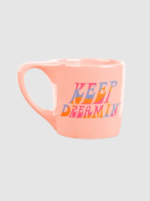 Keep Dreamin Peach Mug