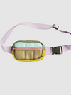 Puffy Olive Lilac Belt Bag