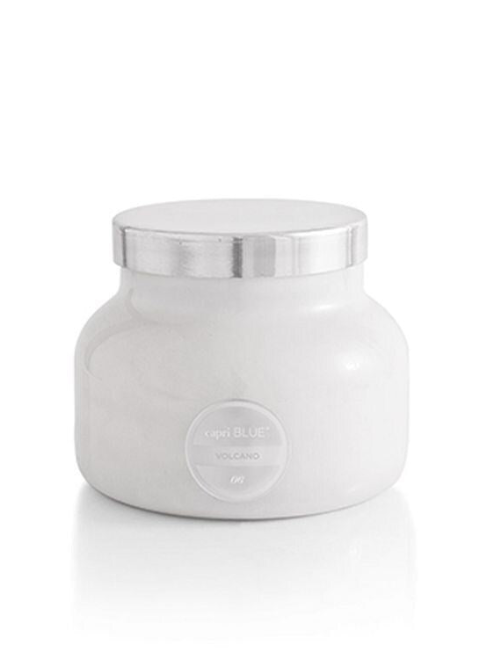 White Volcano Candle