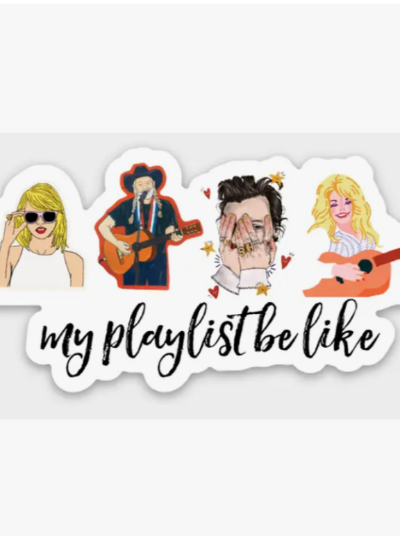 Playlist Sticker